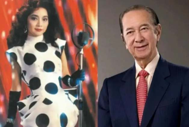 1983年，何鸿燊给徐小凤颁奖，直勾勾的盯着她丰满的身材说：“你挣了这么多钱，今