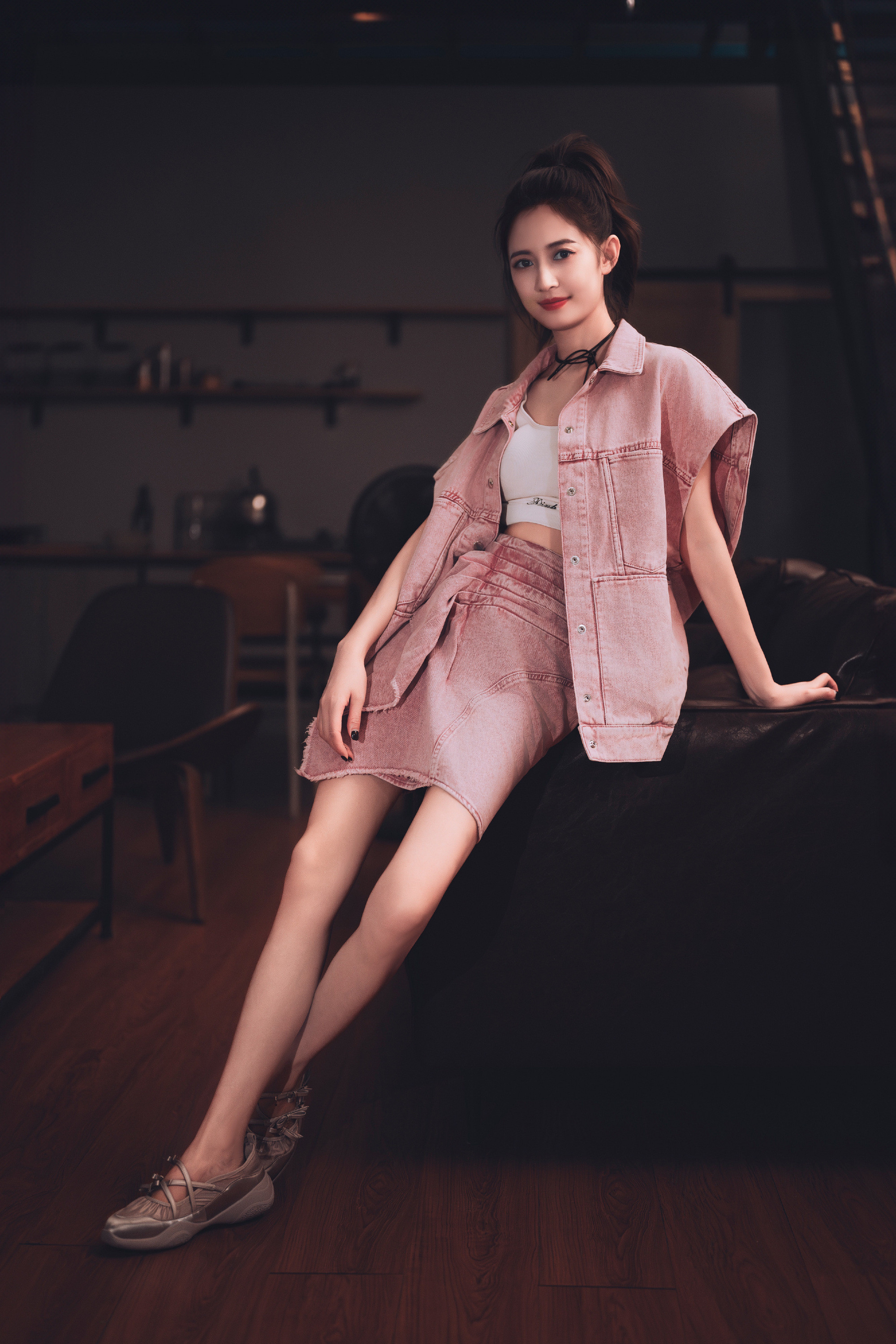 陈钰琪，秋日的绿色穿搭，少女的色彩​​​