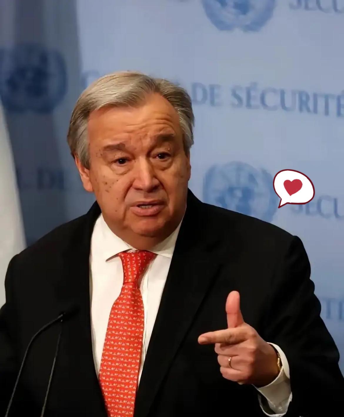 古特雷斯急得团团转，但联合国已起不到作用了，那就解散吧！近日，联合国秘书长古