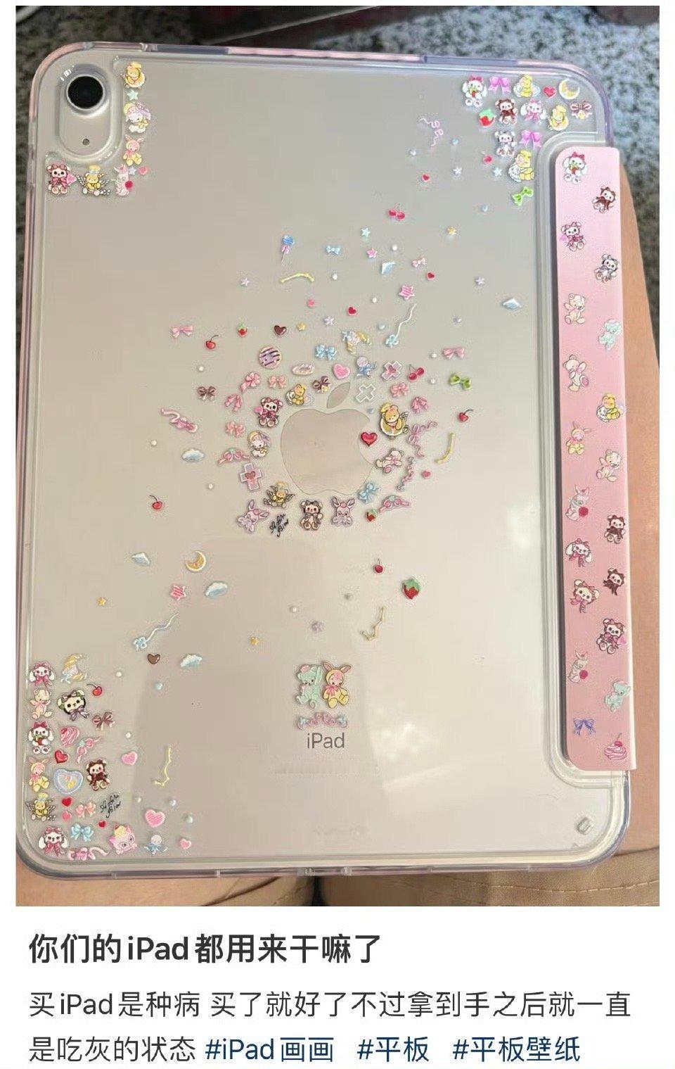 你们的ipad都用来干嘛了