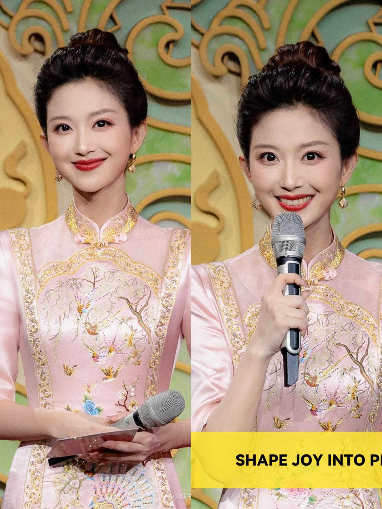 央视元宵晚会上​我最佩服的主持人就是刘心悦了​不是她39岁才上央视，而是