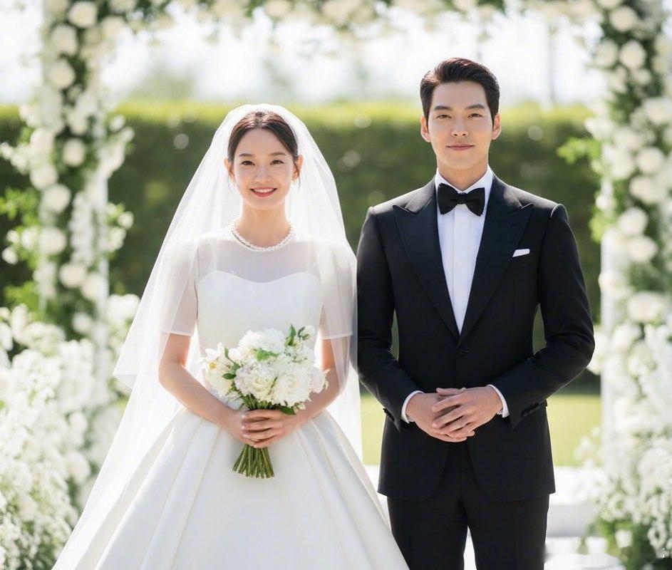 金宇彬申敏儿结婚申敏儿金宇彬——36岁的金宇彬♥41岁的申敏儿今日（20日）