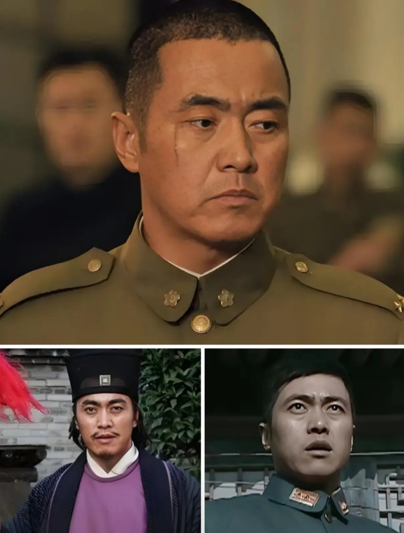 我说《沉默的荣耀》中扮演陈宝仓将军的演员看着那么眼熟呢，原来他还扮演过《新水浒传