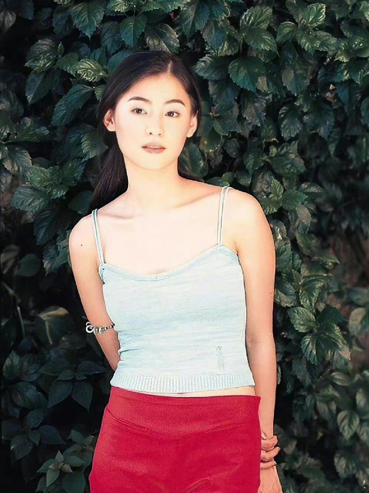 张柏芝胖哪里都不会胖脸！好美