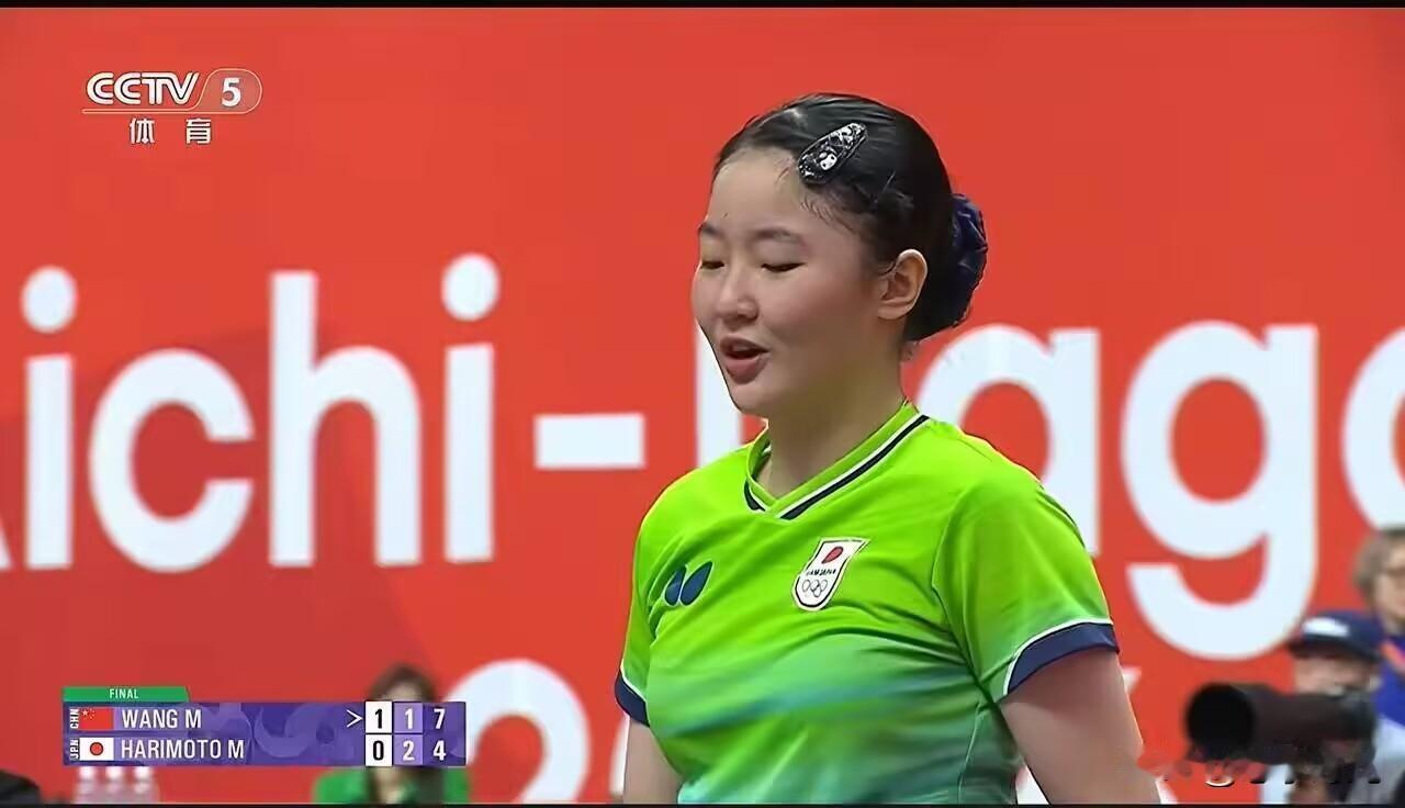 王曼昱险胜，马琳全程都很紧张。女团第二单3‑2赢了，王曼昱终于逆风翻盘。王曼昱上