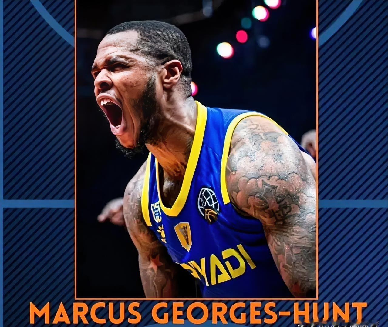 被裁48小时，他拎着行李直接飞土耳其签约了。辽宁男篮放弃的马库斯·亨特，根本没