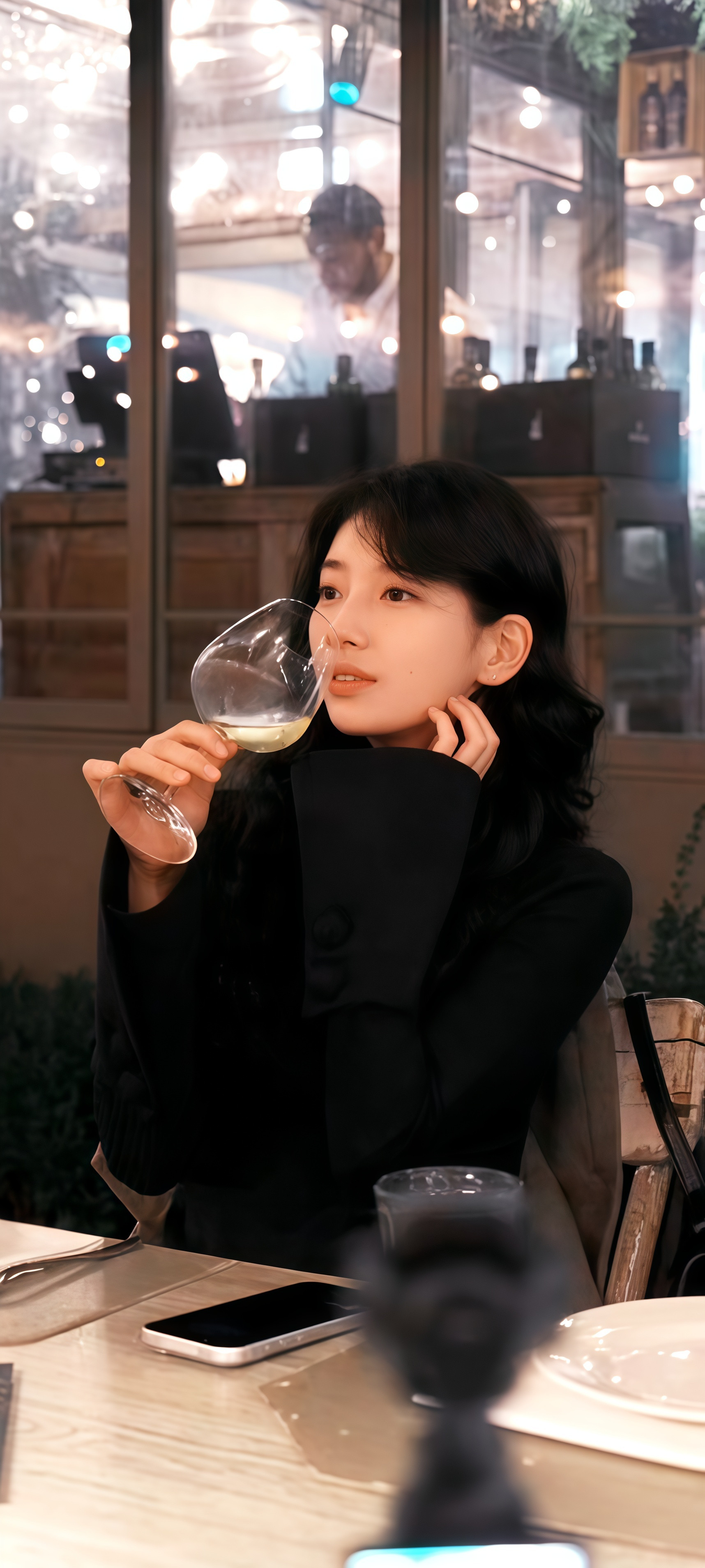 裴秀智秋日壁纸更新女神好美的氛围感啊​​​