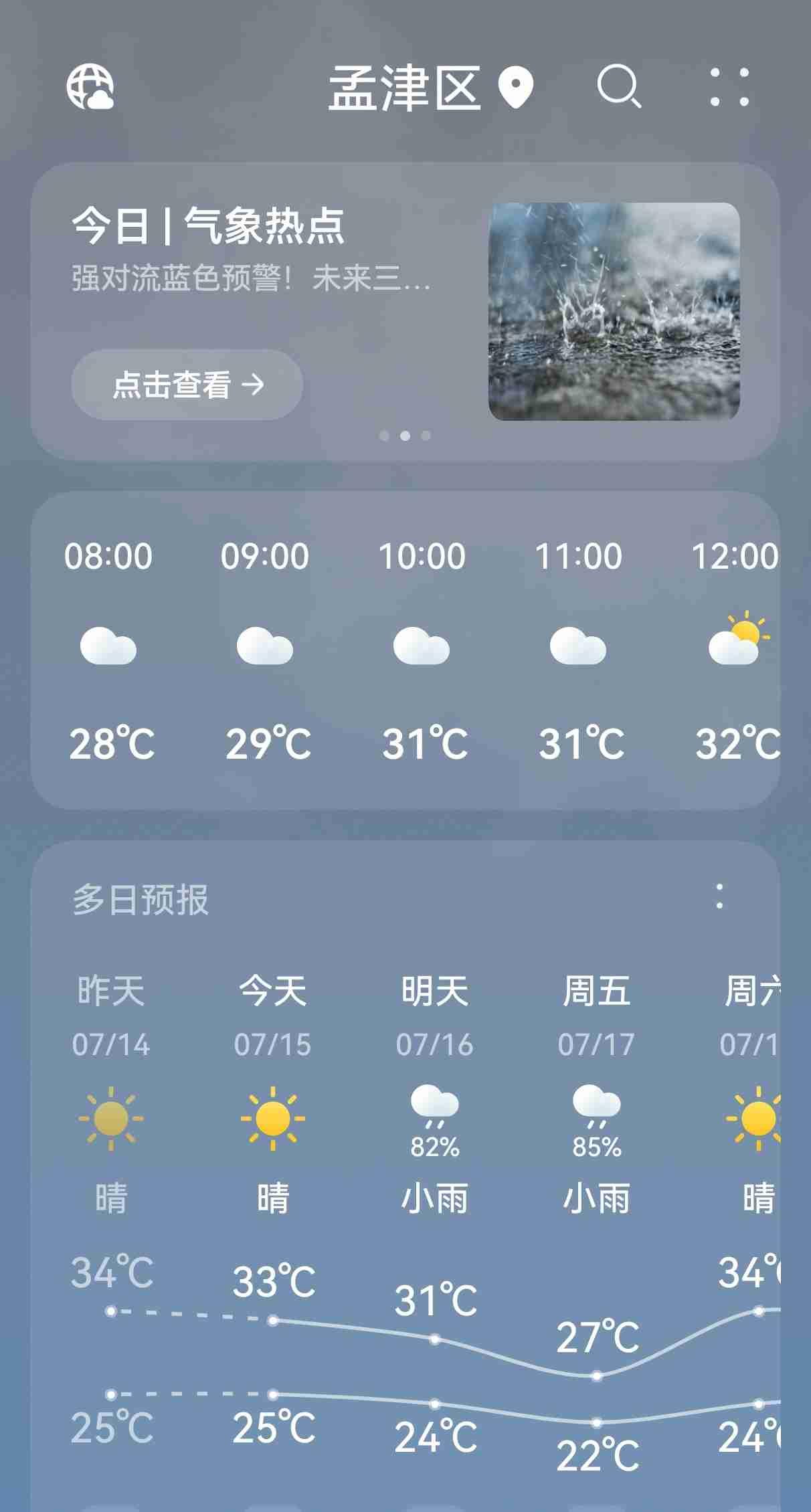 今天晴天，气温25℃-33℃，我今天宅在家休息一天。前两天去新装修的房子打扫卫生