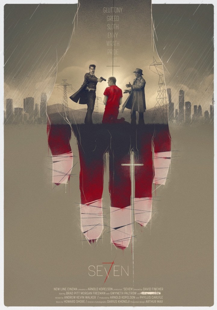 比利时艺术家BrunoVergauwen绘制的插画海报：