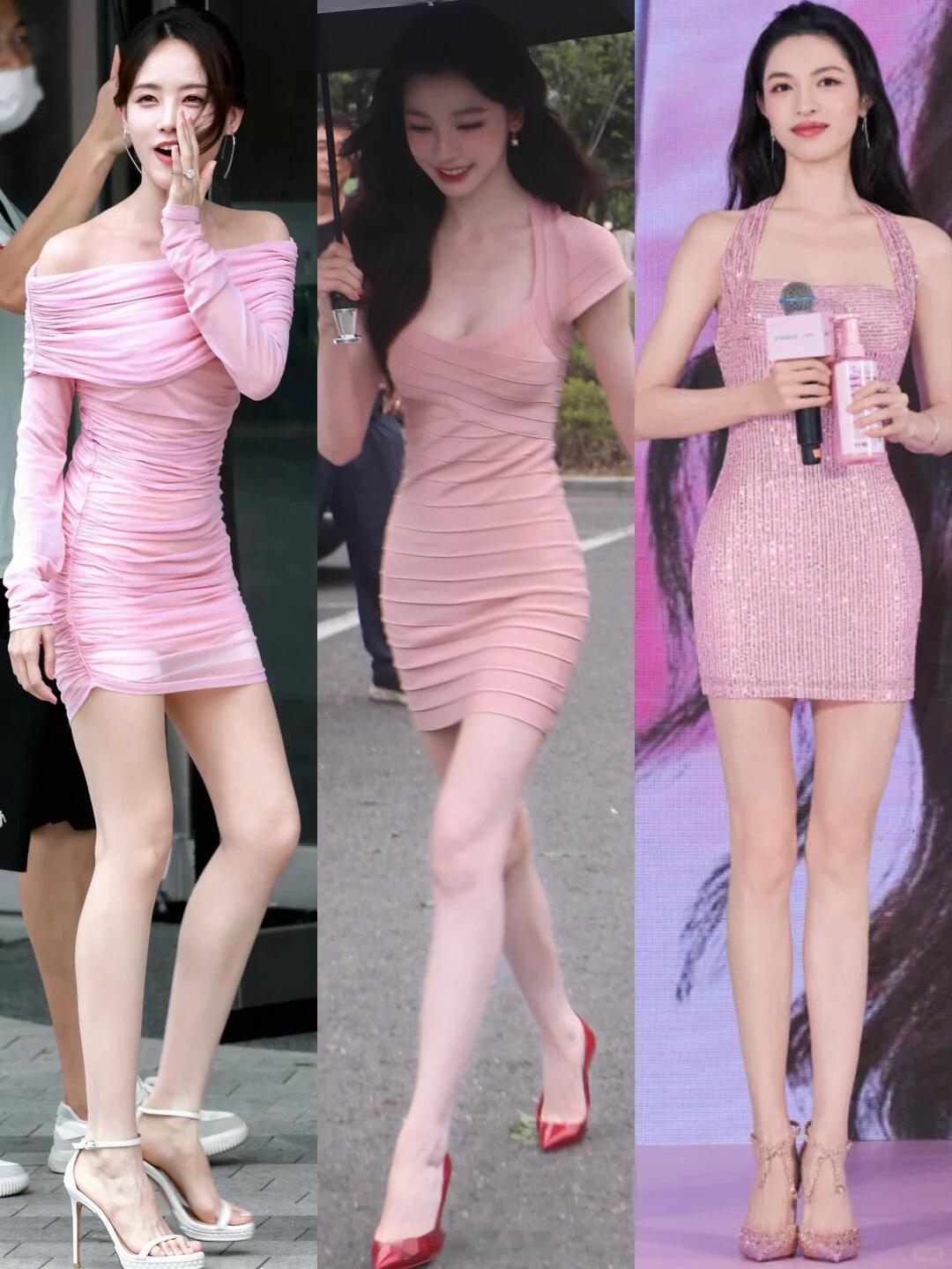 她们三身材真的绝绝子....对我的眼睛很好！她们三太美了吧身材比例怎么这么好！