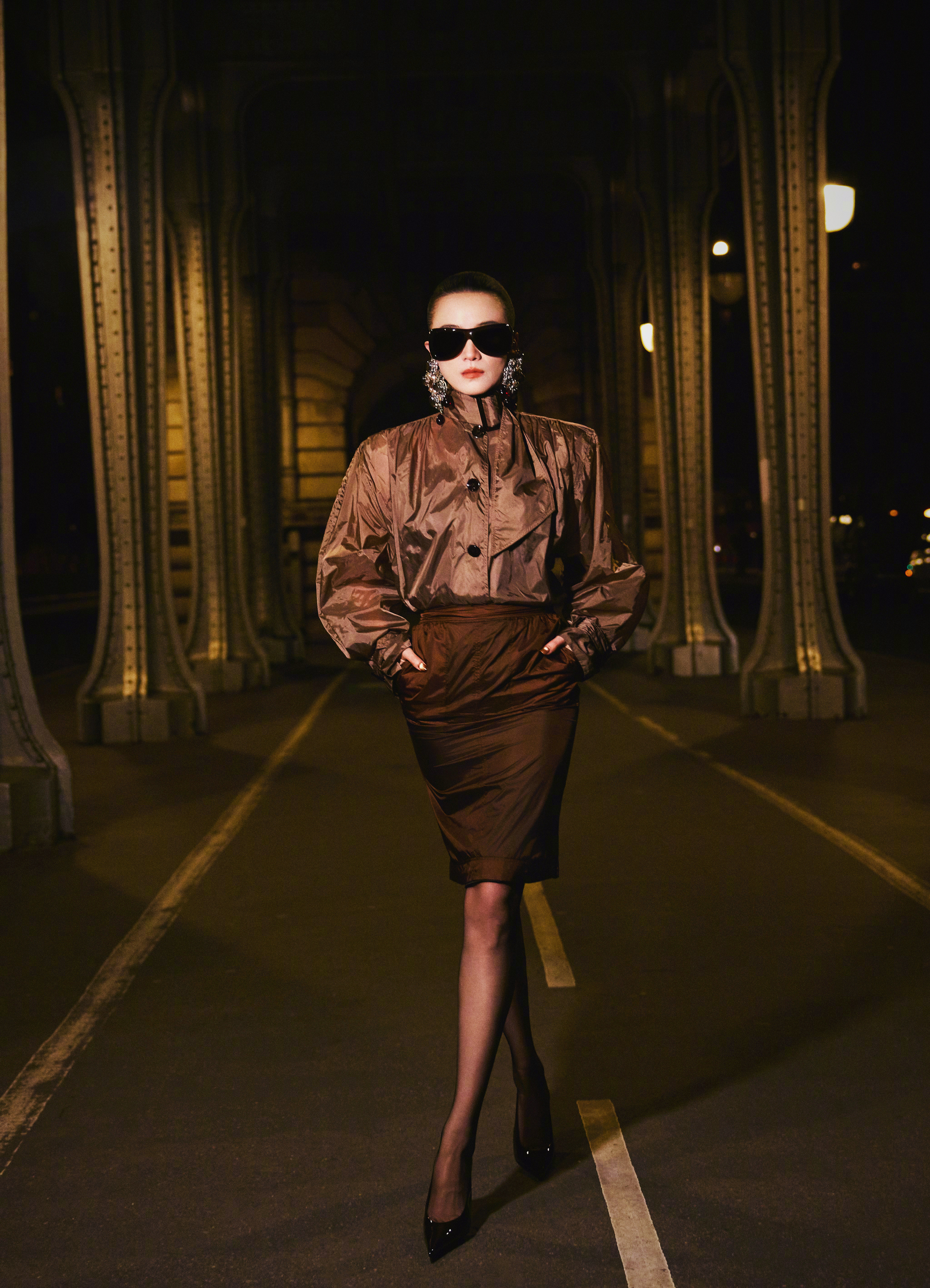 品牌形象大使宋佳出席SAINTLAURENT圣罗兰2026冬季女士系列