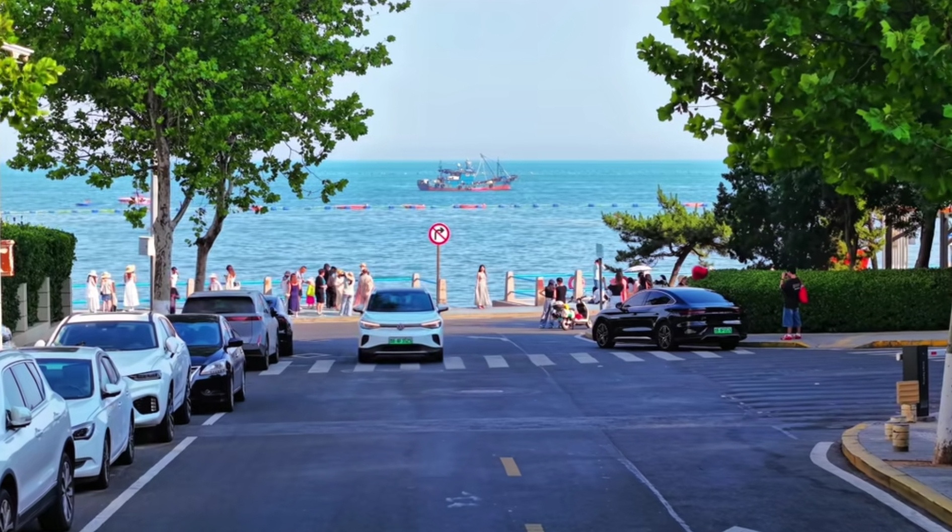 特别特别喜欢这个角度去看海。