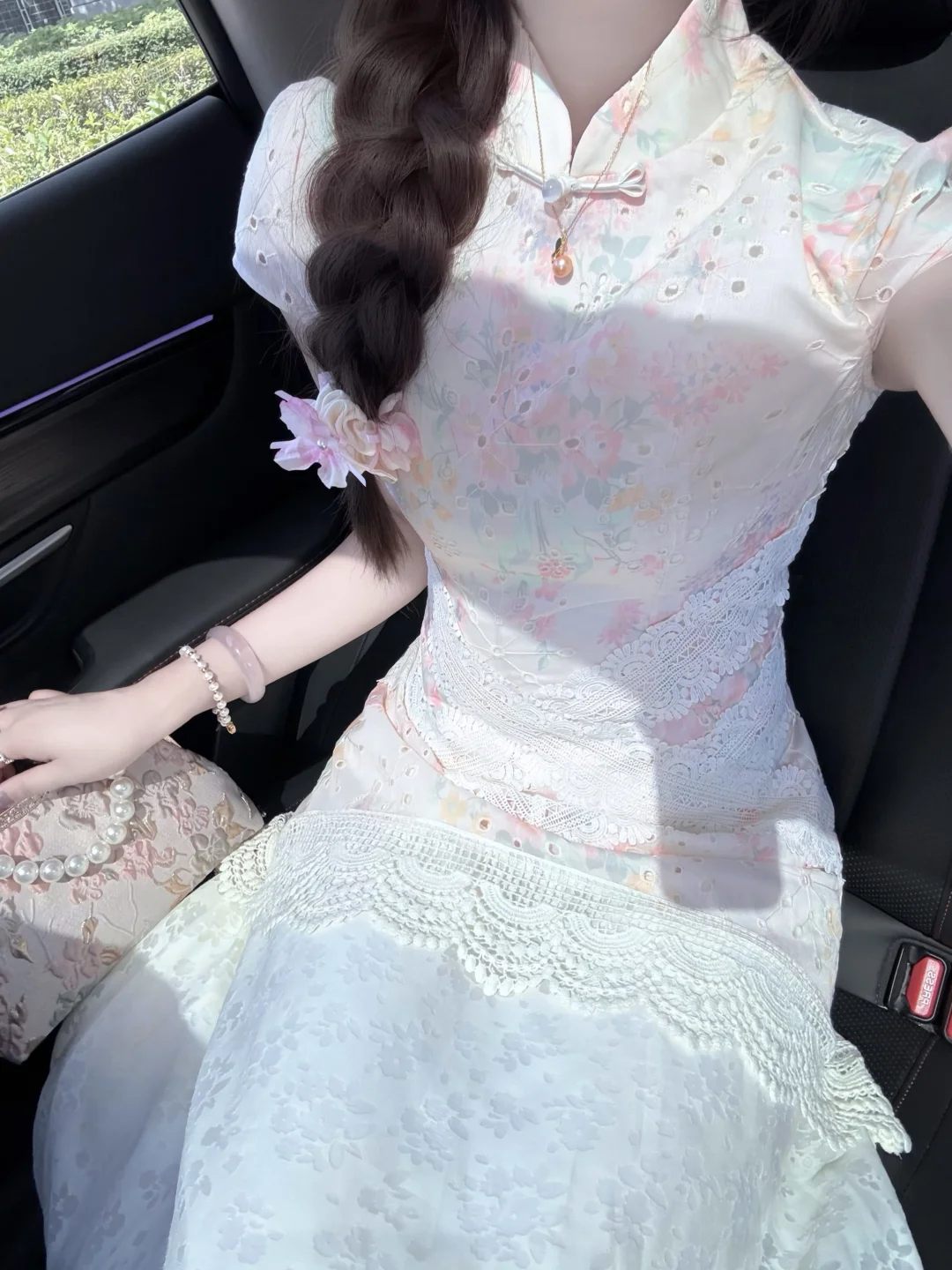夏天穿改良旗袍也太美了吧！！🌸