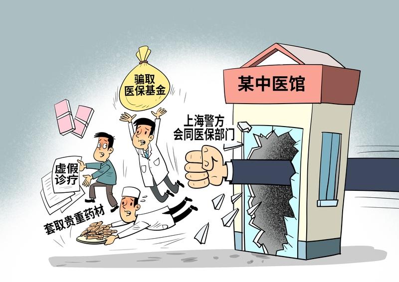 上海警方成功破获一起医保诈骗案，就像揪出了医保体系里的“蛀虫”。以邵某为首的团伙