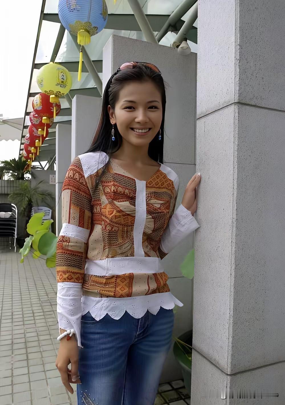 年轻时候的刘涛，有着一种独特的亲和力。