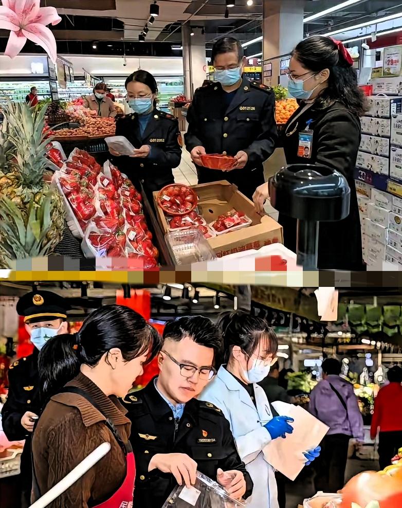 上海这次是真的给漳州杨梅“上了一课”，半点面子没留。​漳州那边自查才搞掉500