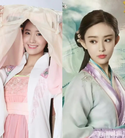 要是孟子义早生个5年，就是林允儿给孟子义当丫鬟了​​​