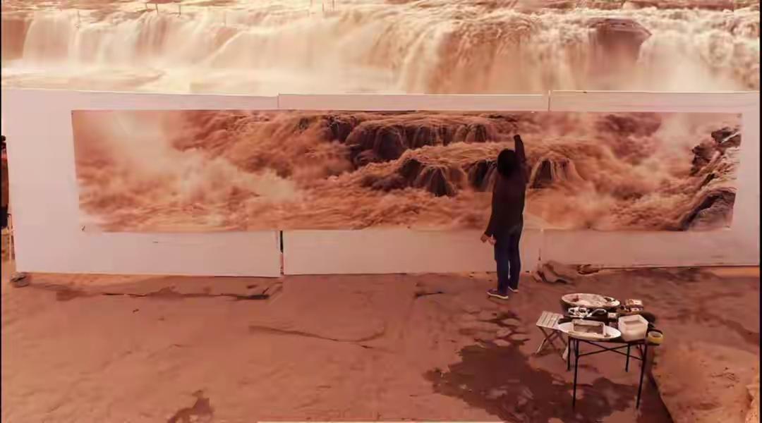 “黄河画家”徐惠君的糟心事可太让人意外了。12月8日，在江苏江阴的艺术馆，他那花