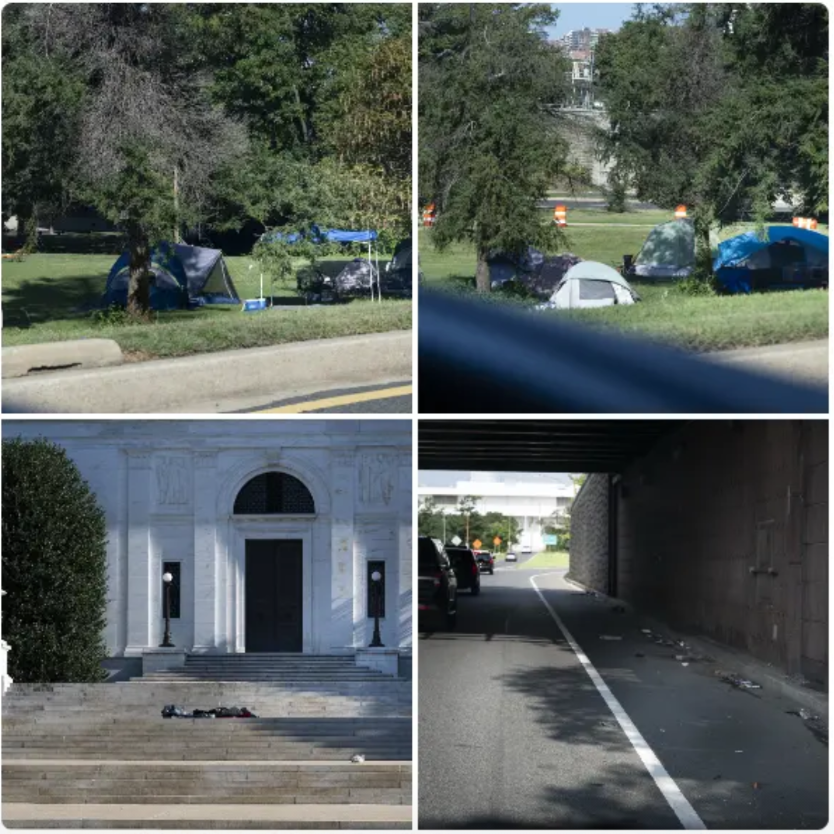 特朗普随手一拍，推土机直接碾碎66岁建筑工的家。特朗普坐车去打高尔夫，路上瞥见