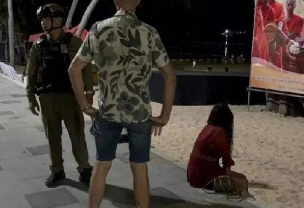 不择时择地乱性，“失控”理由站不住脚。这档事发生在一名27岁丹麦游客和一名泰国