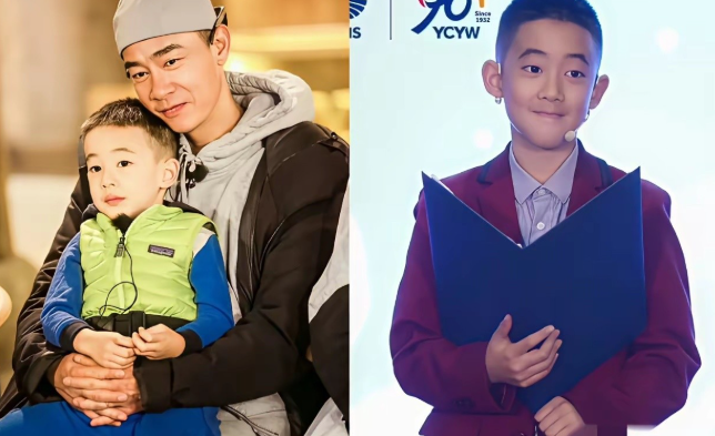 郑嘉颖说自己儿子不会说中文才发现陈小春和应采儿的教育简直太有格局了，从小就是坚