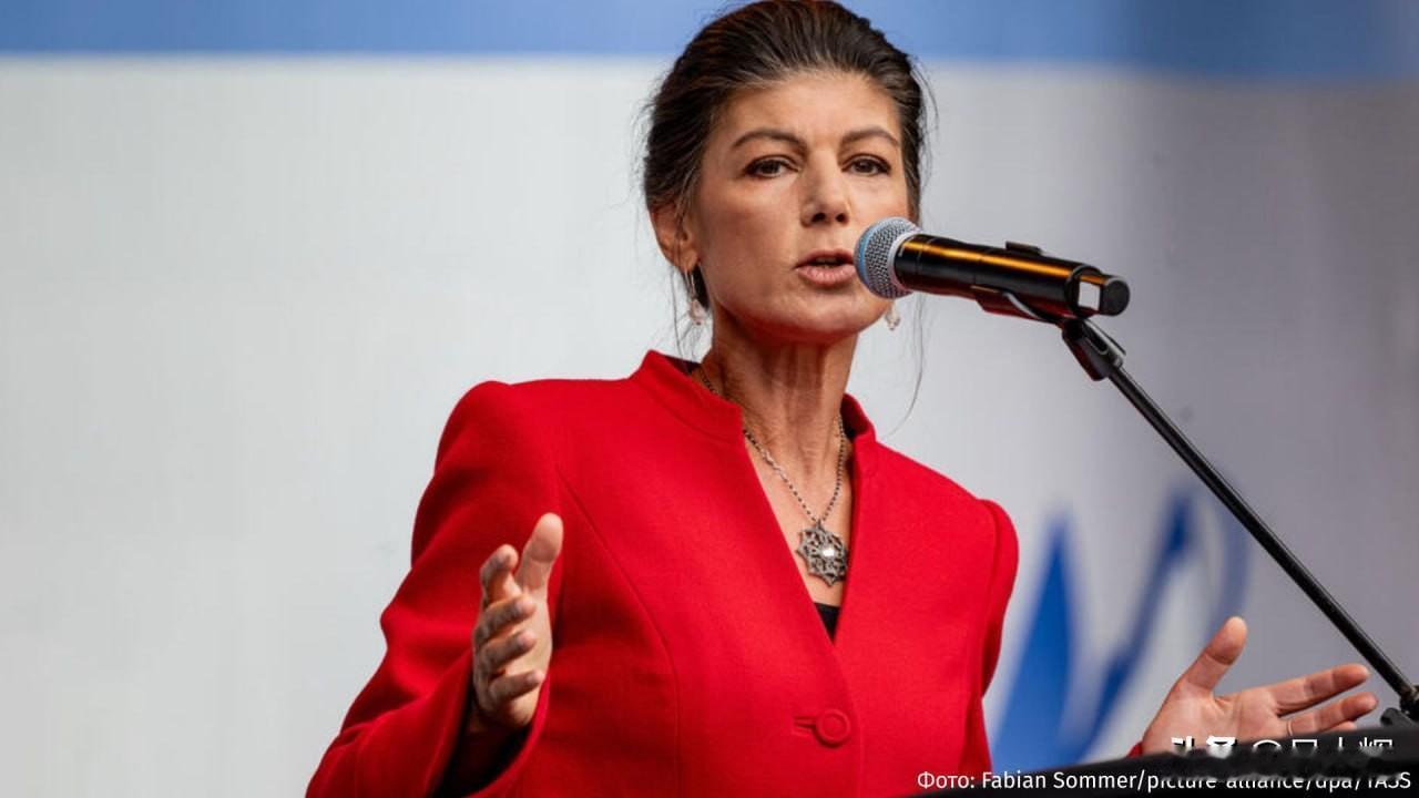 【瓦根克内希特呼吁政府恢复俄气采购，并停止对乌军援】2月4日，德国“萨拉·