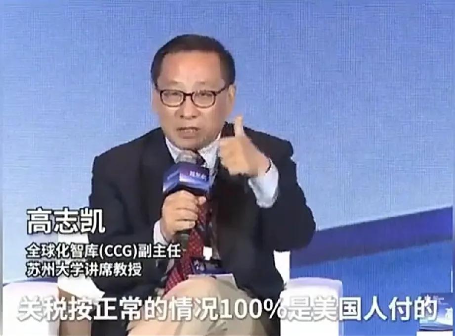 高志凯深度拆解：美国关税战根本不是为收钱！4大真相戳穿霸权套路很多人以为，