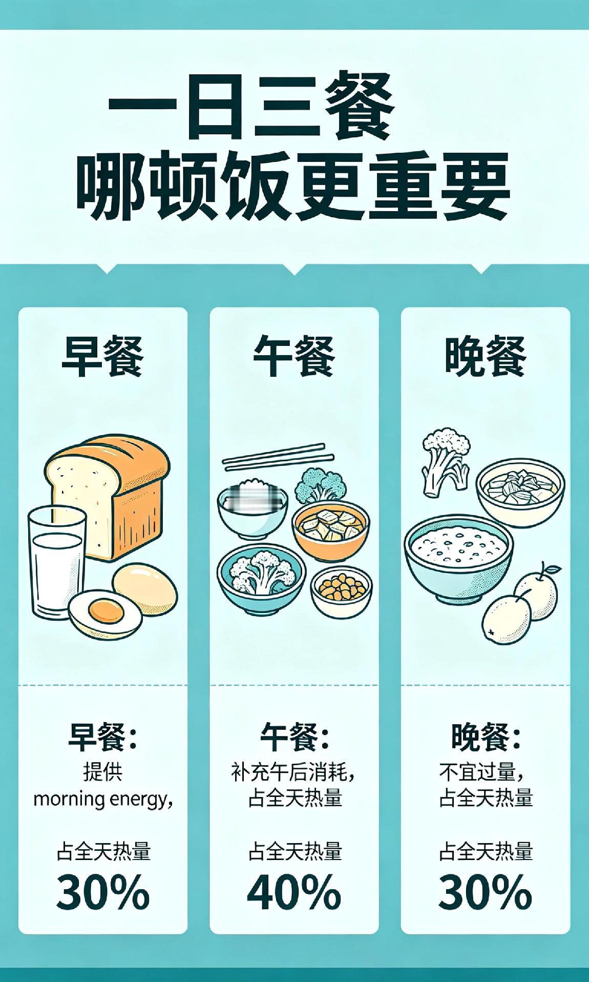 一日三餐哪顿饭更重要