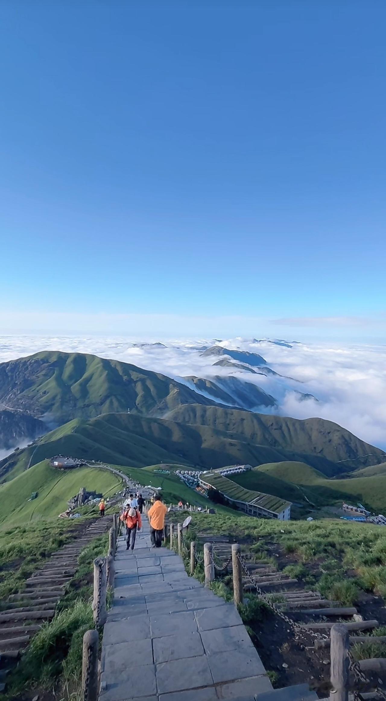 带你看看武功山绝美云海！武功山