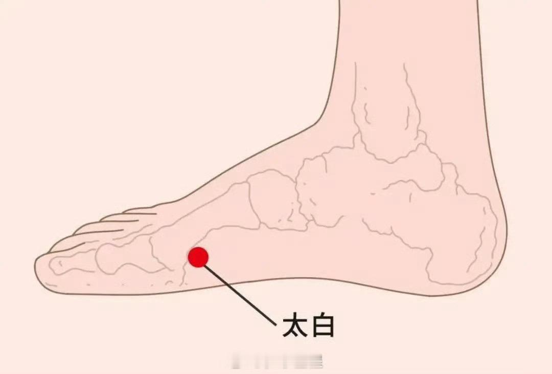 大人舌有齿痕，吃点就胀气消化不良，小孩子入秋就容易流口水咳嗽，多揉太白穴补脾。可