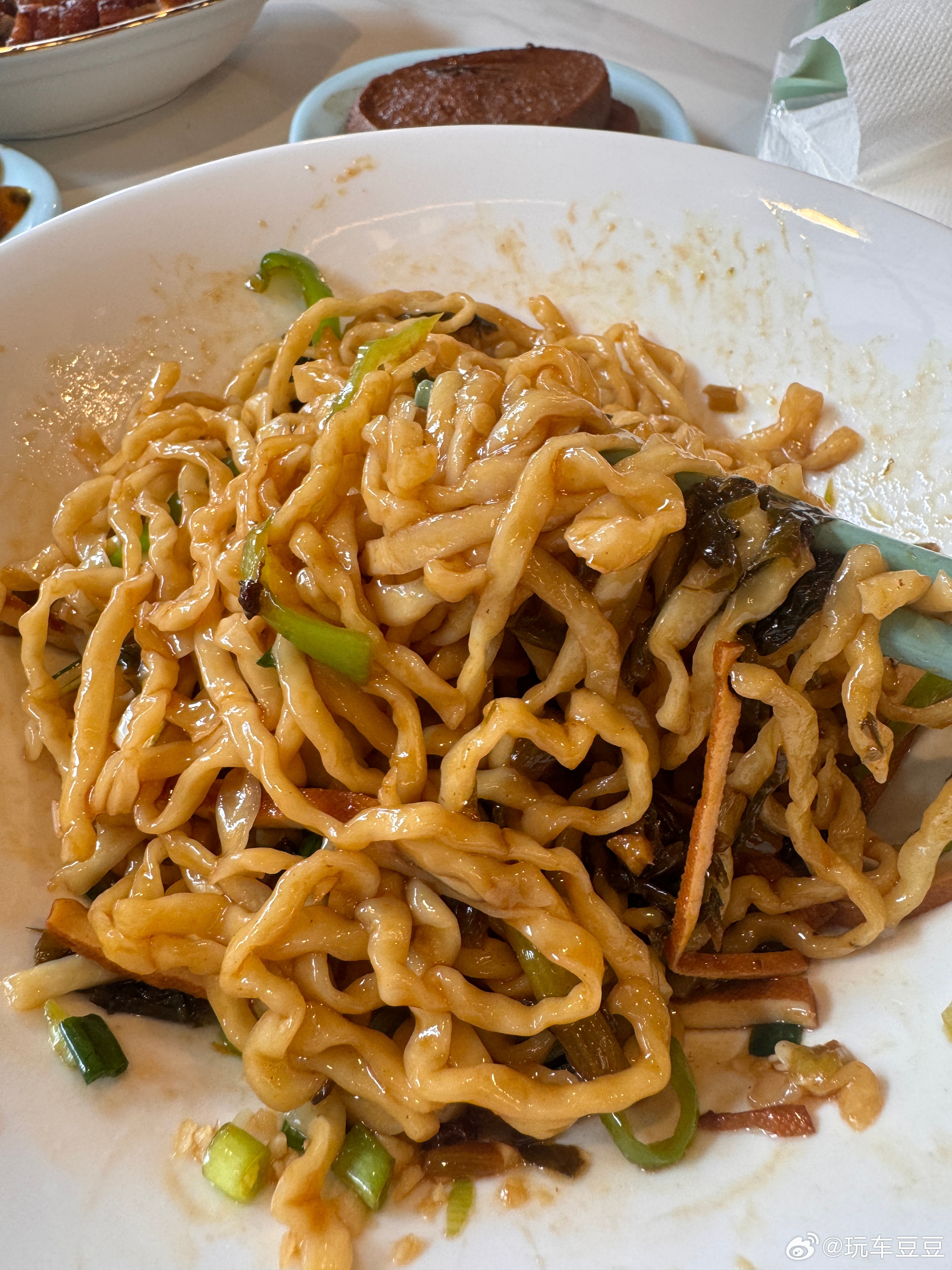 就爱这一口，地地道道的南京面条🍜​​​