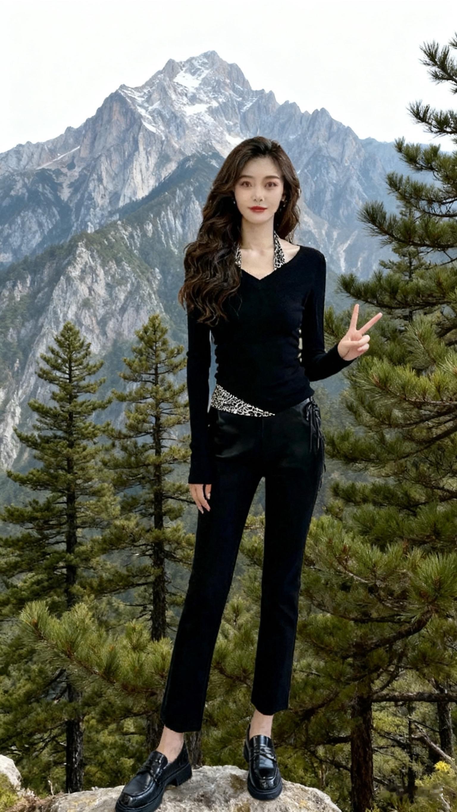 女人穿搭，穿出美感，谁穿谁好看