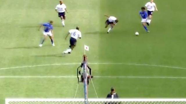 二十四年前国足世界杯对决巴西,0比4输球却赢下足球的尊严