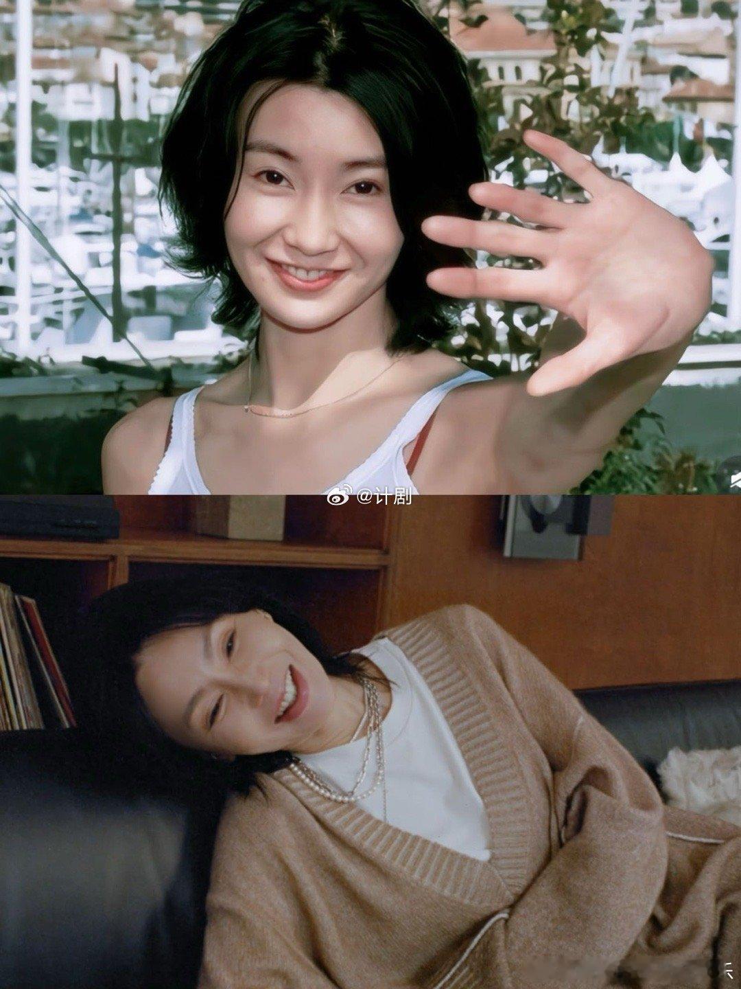 张曼玉61岁状态61岁的张曼玉真的活出了很多人理想中的样子，一头蓬松卷发，简单