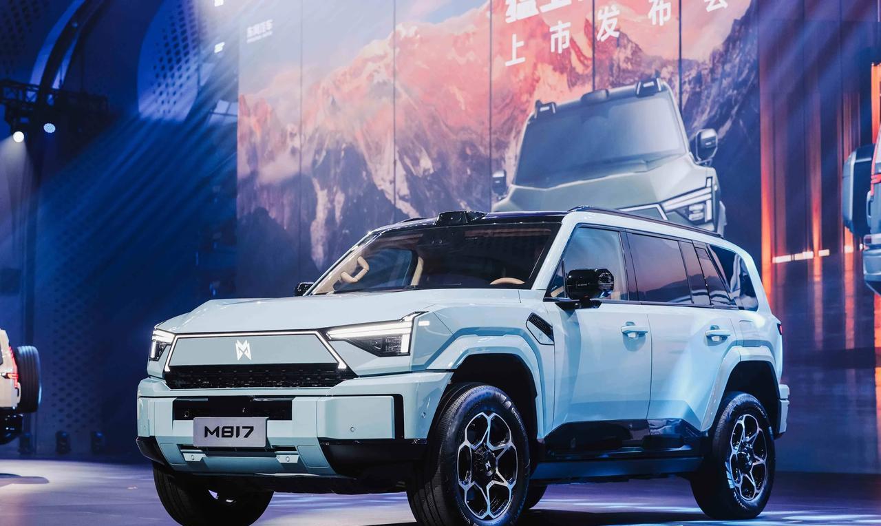 惊艳四座！猛士M817Hero广州车展正式亮相！近日广州车展上，东风猛士科技