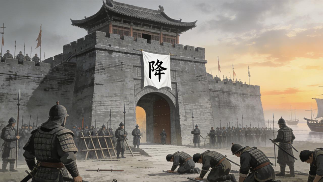 同样是鄂州之战：15年前贾似道封神，15年后守军一夜投降同样一座鄂州城，同样面