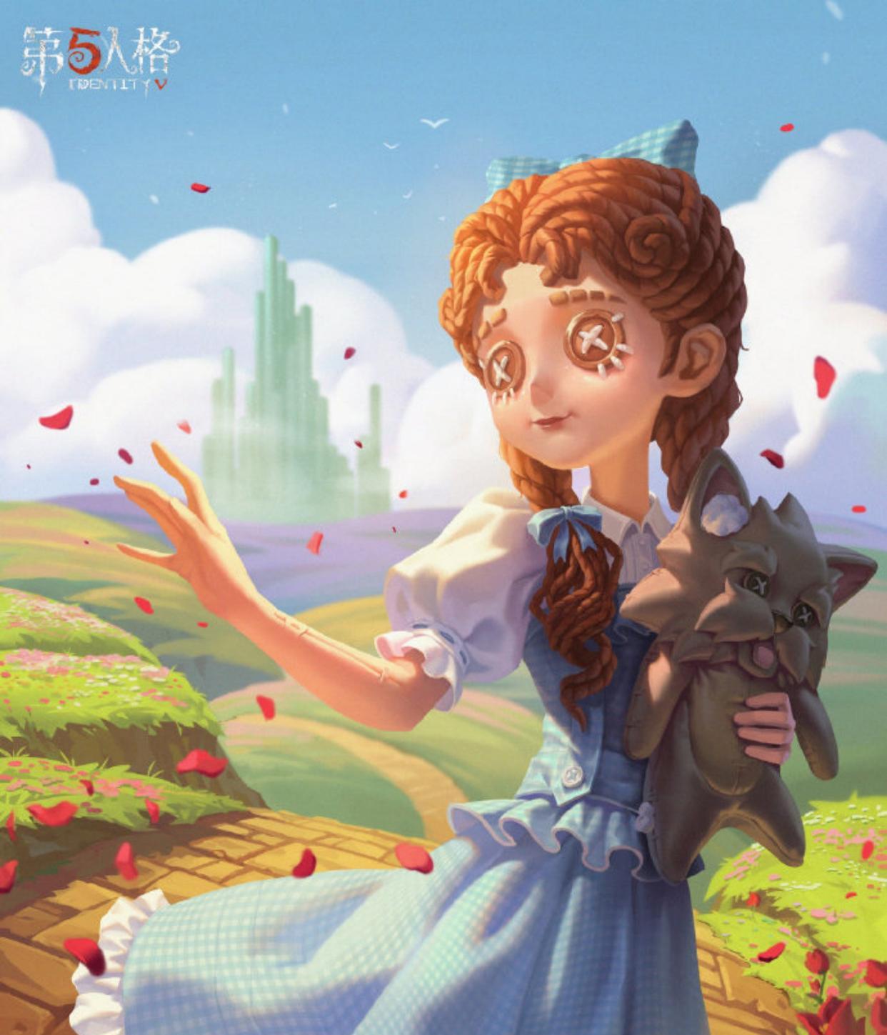 第五人格: 小女孩&ldquo;桃乐丝&rdquo;三视图亮相, 光明童话的她被世界宠爱