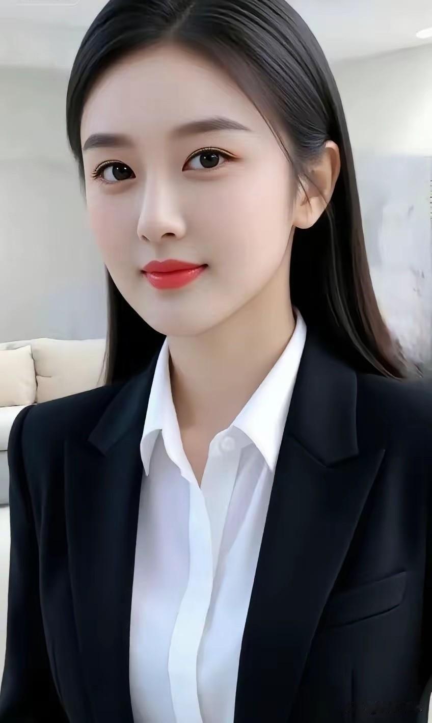 职场美女，气质满满！气质职场女孩职场美人照