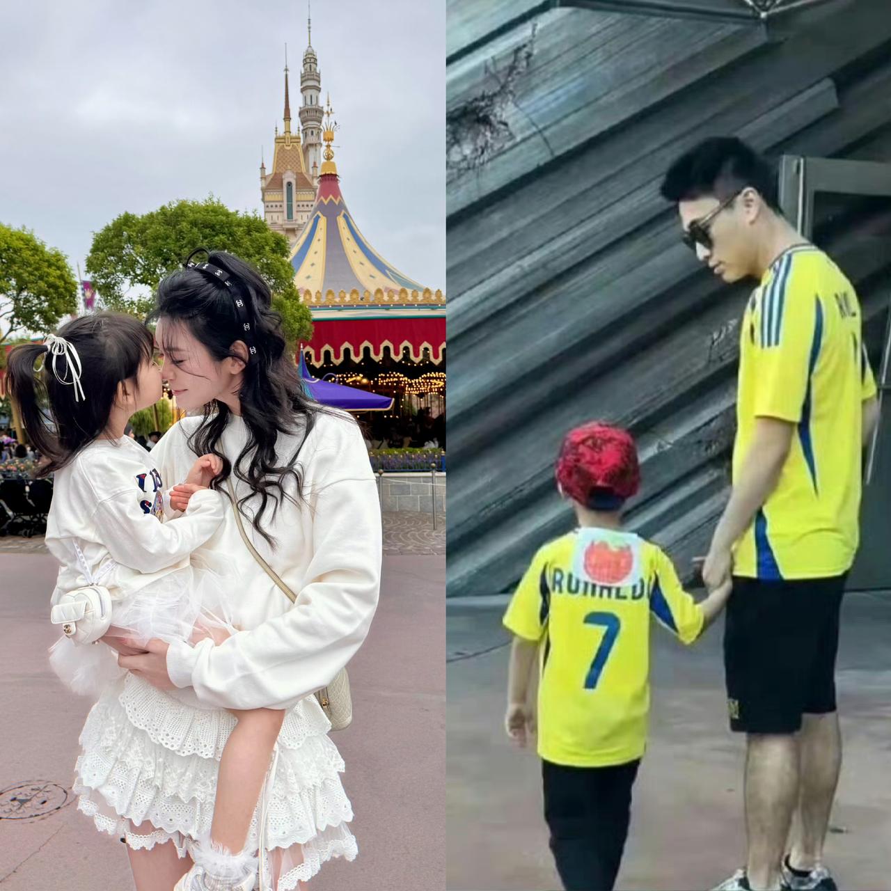 最让人羡慕的不止是奚梦瑶四岁女儿的大长腿而是何猷君这样豪门爸爸对女儿的教育