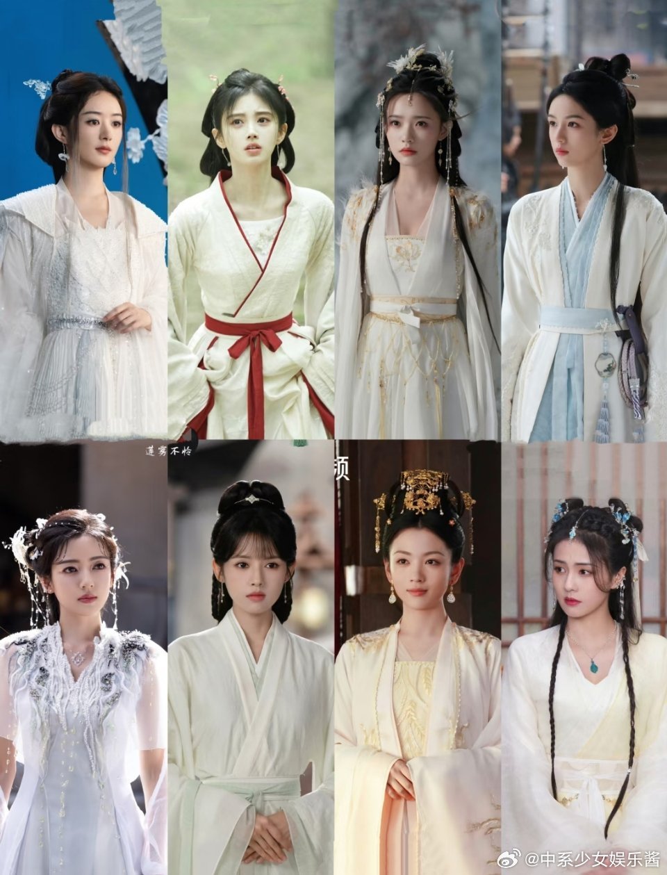 白衣古装女神，是赵丽颖还是鞠婧祎