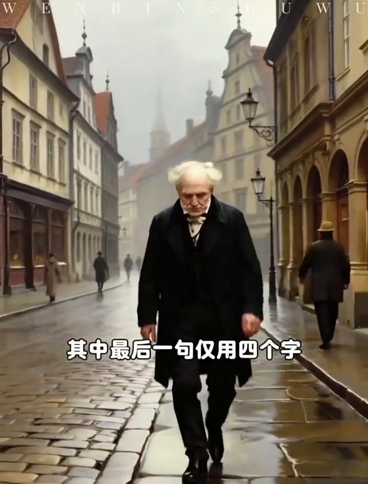 哲学家叔本华堪称封神的十句话，人生智慧的终极开悟。如果有谁能让人获得人生智慧的