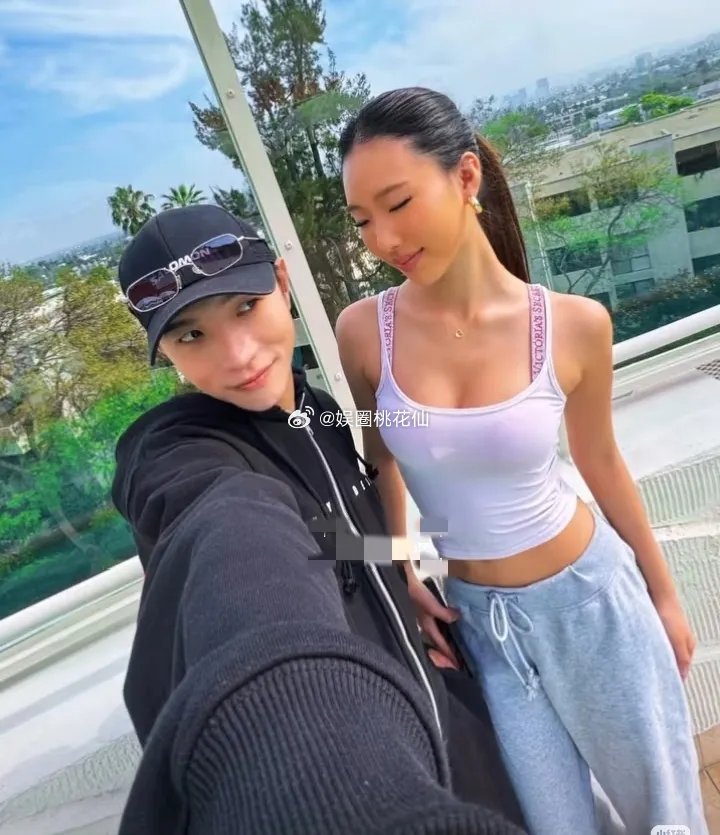 小S大女儿许曦文近照她很欧美辣妹风，小麦色皮肤可能是她们这种有钱人家的小孩，从小