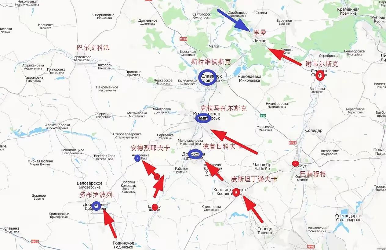 顿巴斯双子城告急，俄军这盘棋下得有点意思，俄军突然把节奏拉满了。按公开通报，俄