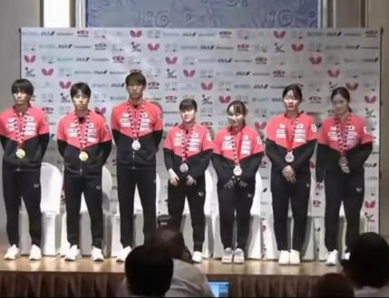 杀人诛心！多哈世乒赛落幕后，日本代表团凯旋而归，然而在盛大的表彰会上，却
