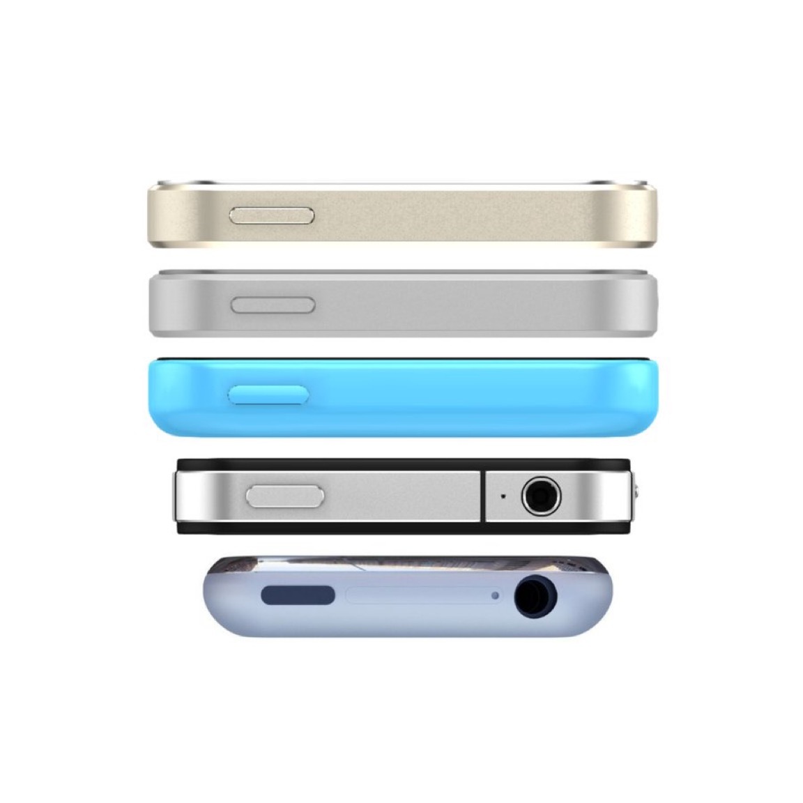 iPhone手机电源键在顶部的年代