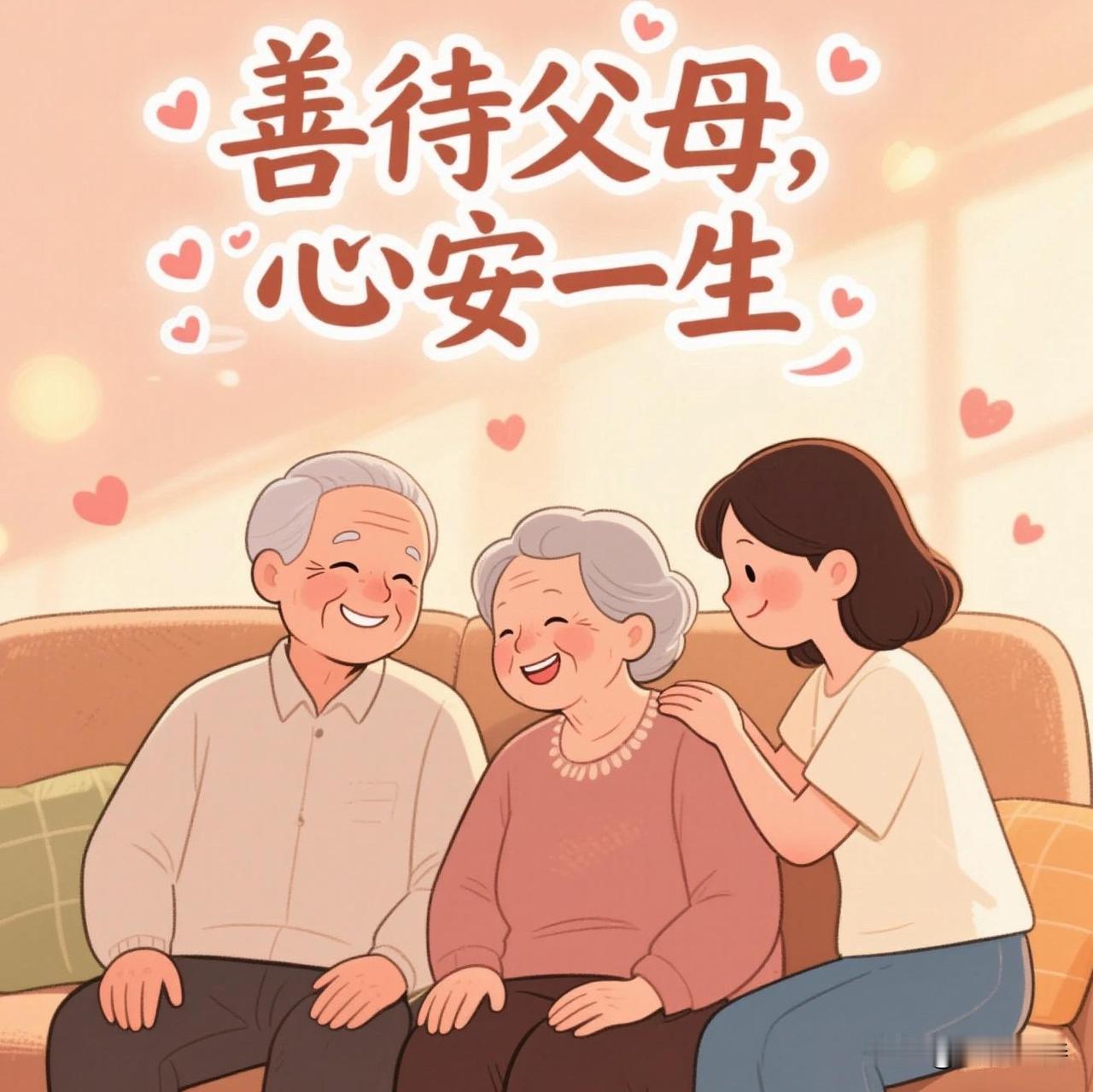 父母老了，请多包容体谅！小时候，是他们教我们走路说话，一遍又一遍，从不厌烦。如