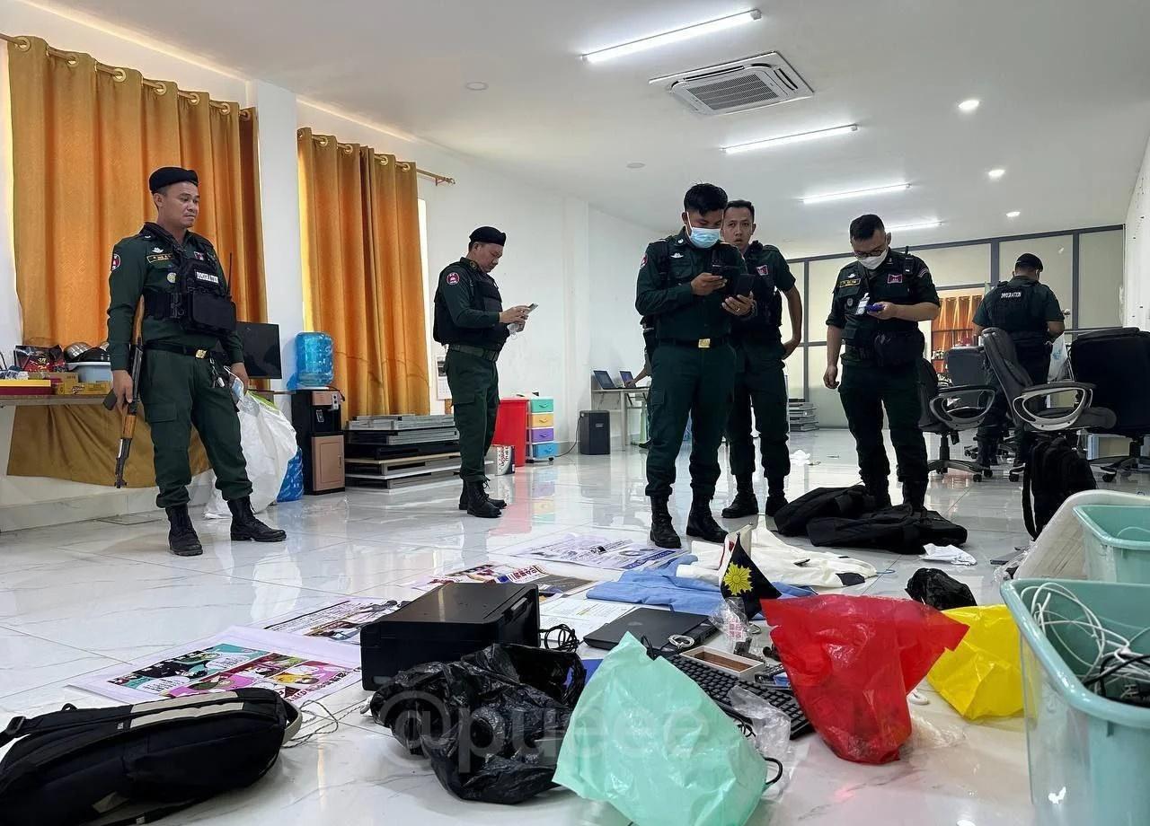 柬埔寨木牌警方突袭两处诈骗窝点，抓捕658人巴域市突袭行动捣毁两大型网络诈骗窝