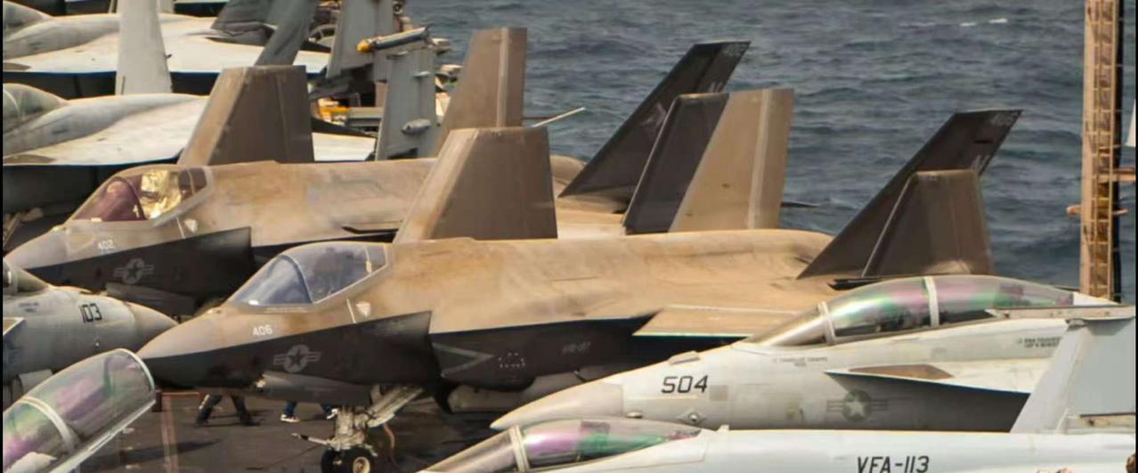 难怪美海军都不想采购F-35C，上舰半年就锈迹斑斑，隐身涂层完全失去隐身能力谁