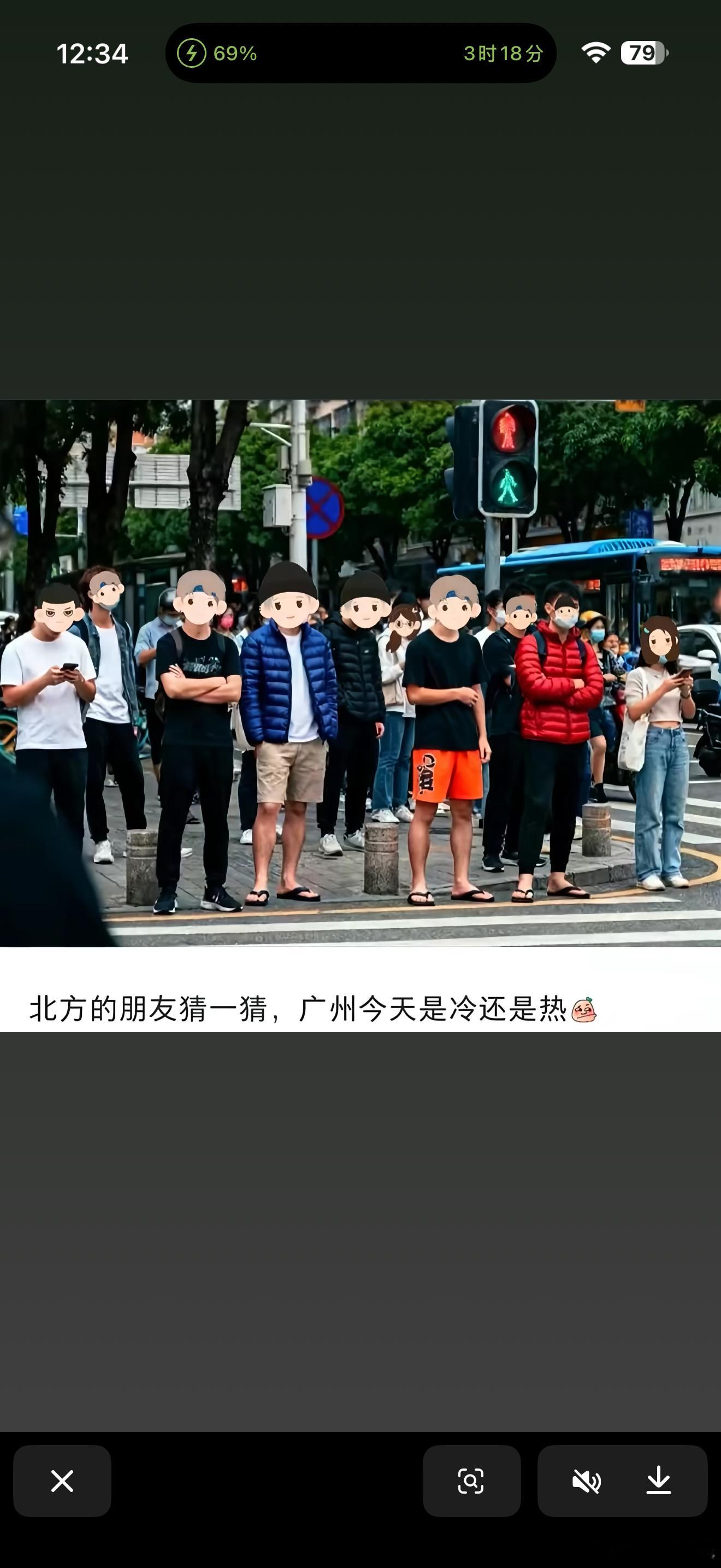 我现在出门着衫，只看最高温度！​​​