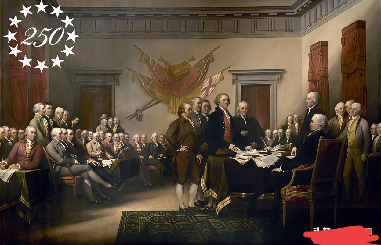 昨天是250周年纪念日，很多人激动得热泪盈眶，又是自由民主人权的大发感慨，其实
